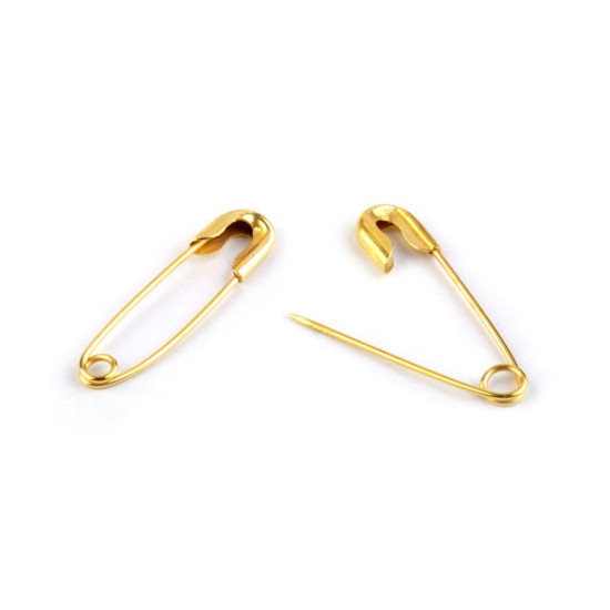 Ace de siguranță, lungime 20 mm - Argintiu (500 Bucăți) Ace de siguranță, lungime 20 mm - Argintiu (500 Bucăți)