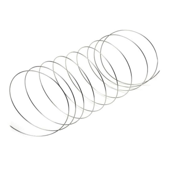 Sârmă memorie brățări, ø5 cm - Platinum (20 Grame) Sârmă memorie brățări, ø5 cm - Platinum (20 Grame)