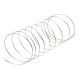 Sârmă memorie brățări, ø5 cm - Platinum (20 Grame) Sârmă memorie brățări, ø5 cm - Platinum (20 Grame)