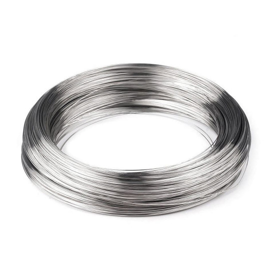 Sârmă memorie brățări, ø5 cm - Platinum (20 Grame) Sârmă memorie brățări, ø5 cm - Platinum (20 Grame)