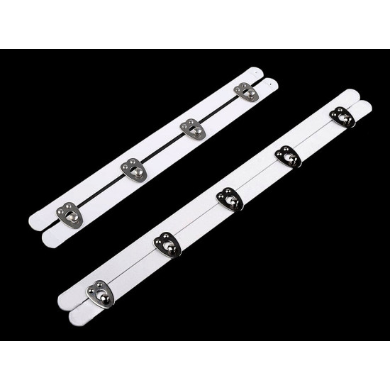 Închizător corset, diverse lungimi, lățime 12 mm, lungime 20; 25 cm - Alb (1 Pereche) Închizător corset, diverse lungimi, lățime 12 mm, lungime 20; 25 cm - Alb (1 Pereche)