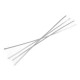 Balene metalice pentru corset, lățime 5 mm - Argintiu (4 Bucăți) Balene metalice pentru corset, lățime 5 mm - Argintiu (4 Bucăți)