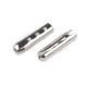 Terminație metalică pentru șnur, ø3,3 mm - Nichel (5 Bucăți) Terminație metalică pentru șnur, ø3,3 mm - Nichel (5 Bucăți)