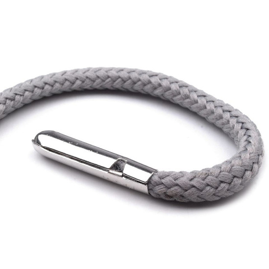 Terminație metalică pentru șnur, ø3,3 mm - Nichel (5 Bucăți) Terminație metalică pentru șnur, ø3,3 mm - Nichel (5 Bucăți)