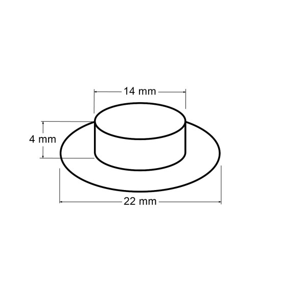 Ocheți metalici pentru confecții, ø14 mm - Nichel (100 Perechi) Ocheți metalici pentru confecții, ø14 mm - Nichel (100 Perechi)