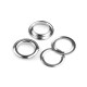 Ocheți metalici pentru confecții, ø14 mm - Nichel (100 Perechi) Ocheți metalici pentru confecții, ø14 mm - Nichel (100 Perechi)