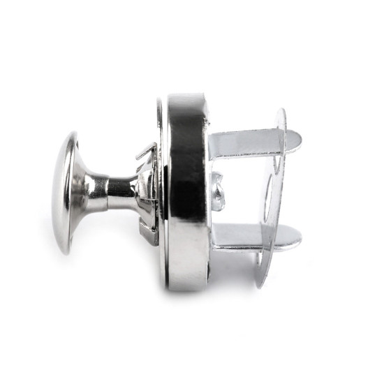 Închizatori / capse magnetice cu nit, ø18 mm - Alamă antică (20 Seturi) Închizatori / capse magnetice cu nit, ø18 mm - Alamă antică (20 Seturi)