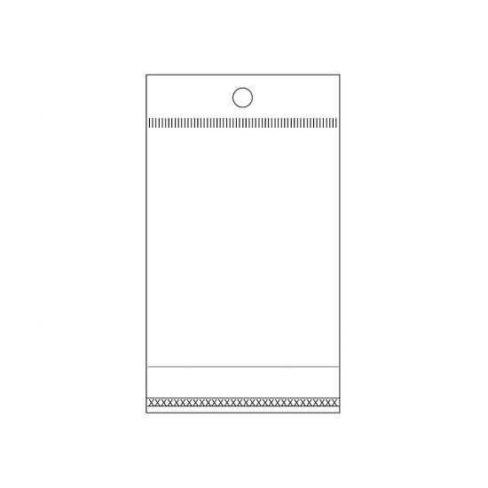 Pungi cu clapetă adezivă și agățătoare, 6x10,5 cm - Transparent (3000 Bucăți) Pungi cu clapetă adezivă și agățătoare, 6x10,5 cm - Transparent (3000 Bucăți)
