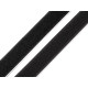Bandă arici autoadezivă, complet (puf + scai), 20 mm - Negru (100 Metri) Bandă arici autoadezivă, complet (puf + scai), 20 mm - Negru (100 Metri)