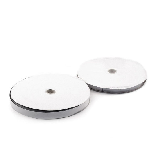 Bandă arici autoadezivă, complet (puf + scai), 20 mm - Negru (100 Metri) Bandă arici autoadezivă, complet (puf + scai), 20 mm - Negru (100 Metri)