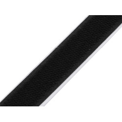 Arici - bandă scai autoadezivă  20 mm - Negru (100 Metri)