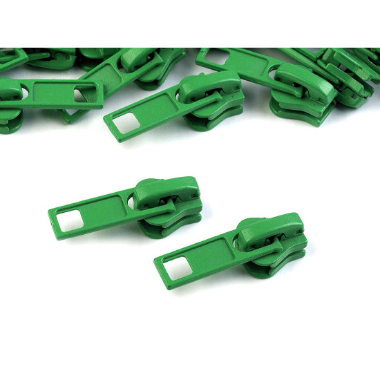 Cursor fermoar injectat, no 5 - Verde kaki (10 Bucăți) Cursor fermoar injectat, no 5 - Verde kaki (10 Bucăți)