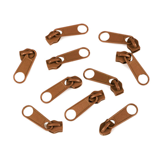Cursor fermoar spiralat pol, no 5 - Galben (100 Bucăți) Cursor fermoar spiralat pol, no 5 - Galben (100 Bucăți)