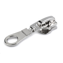 Cursor fermoar metalic, no 5 - Nichel (10 Bucăți)