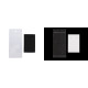Etichete cu pungă pentru bijuterii, 50x80 mm - Alb sidefat (400 Seturi) Etichete cu pungă pentru bijuterii, 50x80 mm - Alb sidefat (400 Seturi)