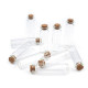 Sticluță cu dop de plută, 20x75 mm - Transparent (4 Fiole) Sticluță cu dop de plută, 20x75 mm - Transparent (4 Fiole)