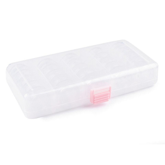 Cutie depozitare mărgele, 9x19x3,5 cm - Transparent (5 Bucăți) Cutie depozitare mărgele, 9x19x3,5 cm - Transparent (5 Bucăți)