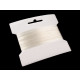 Elastic siliconic, lățime 4 mm - Transparent (20 Metri)