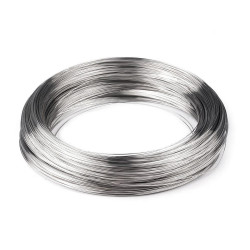 Sârmă memorie coliere, ø15 cm - Platinum (1000 Grame)