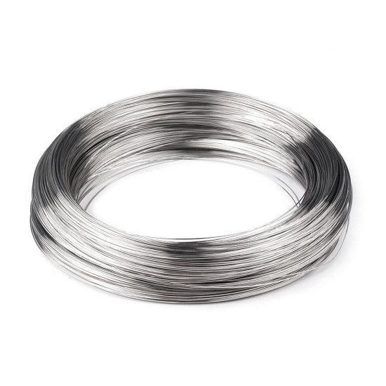 Sârmă memorie coliere, ø15 cm - Platinum (1000 Grame) Sârmă memorie coliere, ø15 cm - Platinum (1000 Grame)