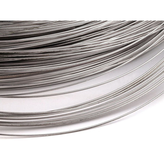 Sârmă memorie coliere, ø15 cm - Platinum (1000 Grame) Sârmă memorie coliere, ø15 cm - Platinum (1000 Grame)