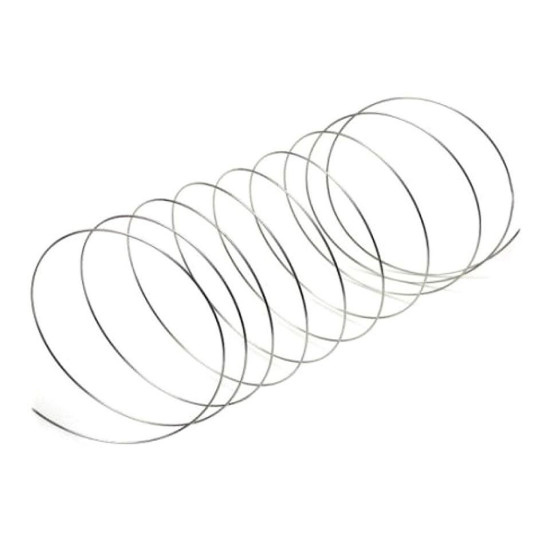 Sârmă memorie brățări, ø6 cm - Platinum (1000 Grame) Sârmă memorie brățări, ø6 cm - Platinum (1000 Grame)