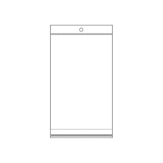 Pungi cu clapetă adezivă și agățătoare, 11x20 cm - Transparent (1000 Bucăți) Pungi cu clapetă adezivă și agățătoare, 11x20 cm - Transparent (1000 Bucăți)