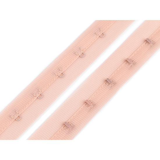 Bandă cu copci pentru confecții textile / corset, lățime 25 mm - Negru (45 Metri) Bandă cu copci pentru confecții textile / corset, lățime 25 mm - Negru (45 Metri)