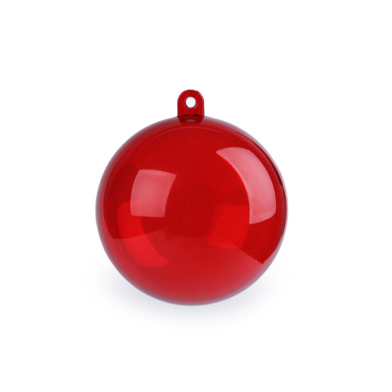 Glob plastic transparent format din două parți, ø6 cm - Verde deschis (12 Bucăți) Glob plastic transparent format din două parți, ø6 cm - Verde deschis (12 Bucăți)