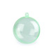 Glob plastic transparent format din două parți, ø6 cm - Verde deschis (12 Bucăți) Glob plastic transparent format din două parți, ø6 cm - Verde deschis (12 Bucăți)
