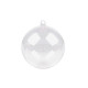 Glob plastic transparent format din două parți, ø6 cm - Verde deschis (12 Bucăți) Glob plastic transparent format din două parți, ø6 cm - Verde deschis (12 Bucăți)