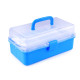 Cutie plastic compartimentată, 20x33x15 cm - Roșu (1 Bucată) Cutie plastic compartimentată, 20x33x15 cm - Roșu (1 Bucată)