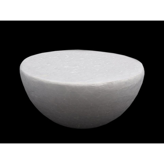 Semisferă polistiren, ø9,5 cm - Alb (20 Bucăți) Semisferă polistiren, ø9,5 cm - Alb (20 Bucăți)