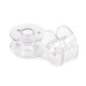Bobine din plastic pentru masină de cusut lucznik - Transparent (10 Bucăți) Bobine din plastic pentru masină de cusut lucznik - Transparent (10 Bucăți)