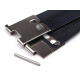 Ramă flexibilă portofel / portmoneu, 14x100 mm - Platinum (2 Perechi) Ramă flexibilă portofel / portmoneu, 14x100 mm - Platinum (2 Perechi)