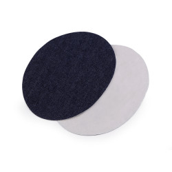 Petice termoadezive jeans, 11x14 cm - Albastru întunecat (1 Sac)