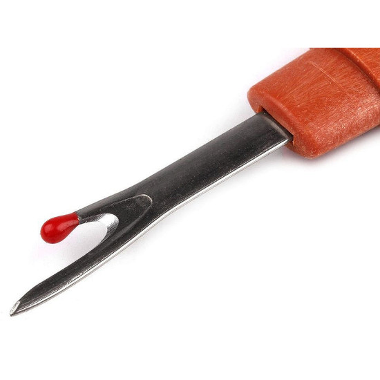 Descusător / cuţit butonieră, lungime 13 cm - Maro bronz (1 Bucată) Descusător / cuţit butonieră, lungime 13 cm - Maro bronz (1 Bucată)