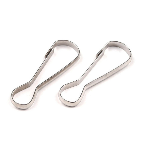 Carabină metalică - Nichel (20 Bucăți) Carabină metalică - Nichel (20 Bucăți)