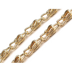 Lanț cu carabină pentru poșete, 90 cm - Auriu clasic (1 Bucată)