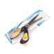 Foarfecă universală, mâner ergonomic, lungime 21,5 cm - Galben deschis (12 Bucăți) Foarfecă universală, mâner ergonomic, lungime 21,5 cm - Galben deschis (12 Bucăți)