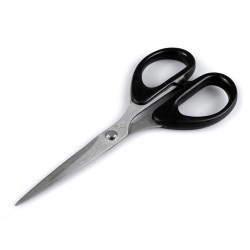 Foarfecă universală, lungime 14 cm - Negru (1 Bucată)