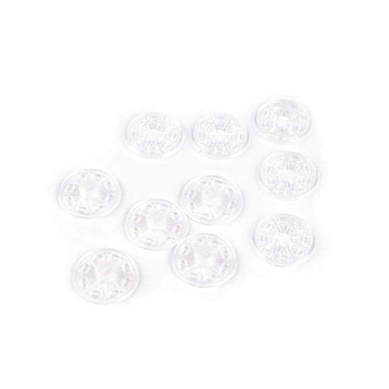 Capse de cusut din plastic, ø25 mm - Negru (10 Perechi) Capse de cusut din plastic, ø25 mm - Negru (10 Perechi)