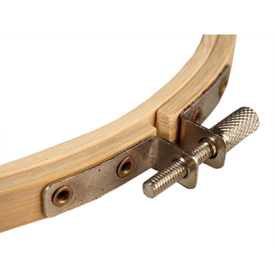 Gherghef broderie, ø19,7 cm - Bambus deschis (1 Bucată) Gherghef broderie, ø19,7 cm - Bambus deschis (1 Bucată)