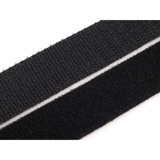 Bandă arici față spate, 20 mm - Alb (1 Metru) Bandă arici față spate, 20 mm - Alb (1 Metru)