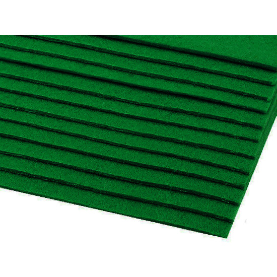 Coli fetru, 20x30 cm - Verde mentă (2 Bucăți)
