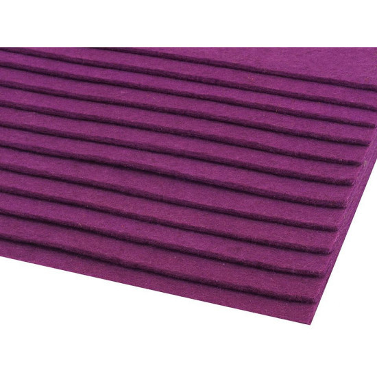 Coli fetru, 20x30 cm - Verde mentă (2 Bucăți)