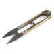 Ciupitoare metalică, lungime 10 cm - Auriu deschis (1 Bucată)