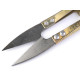 Ciupitoare metalică, lungime 10 cm - Auriu deschis (1 Bucată)