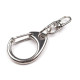 Carabină metalică pivotantă 18x40 mm - Alamă antică (300 Bucăți) Carabină metalică pivotantă 18x40 mm - Alamă antică (300 Bucăți)