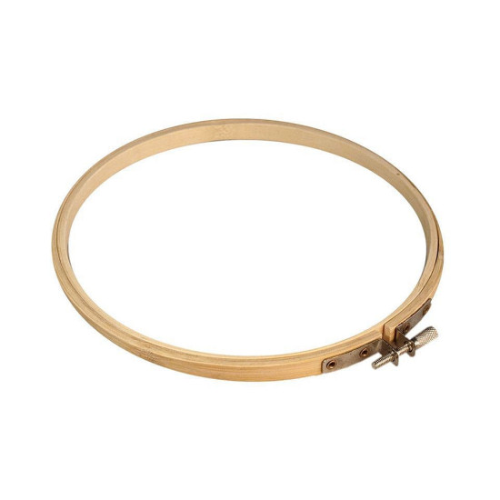 Gherghef broderie, ø15 cm - Bambus deschis (10 Bucăți) Gherghef broderie, ø15 cm - Bambus deschis (10 Bucăți)